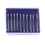 Dental Carbide Bur Straight Fissure Crosscut FG #557 10pcs/Box - pairaydental.com