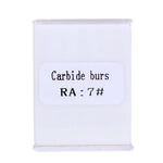 Dental Carbide Bur for Slow Speed Latch RA #7 Round 2.1mm 5pcs/Box - pairaydental.com