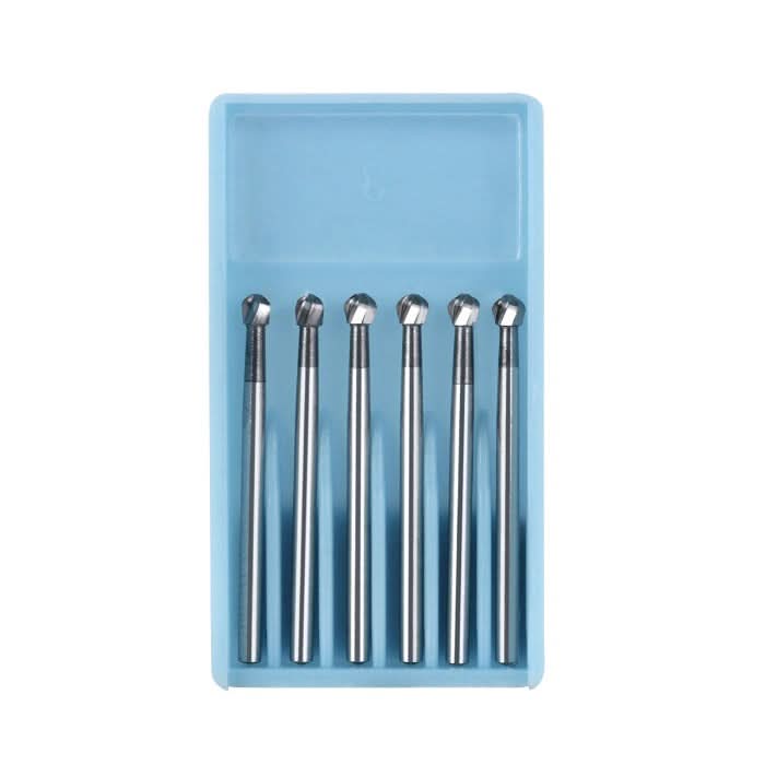 Dental Carbide Burs Round 25mm FG #8 SL 6pcs/Box - pairaydental.com
