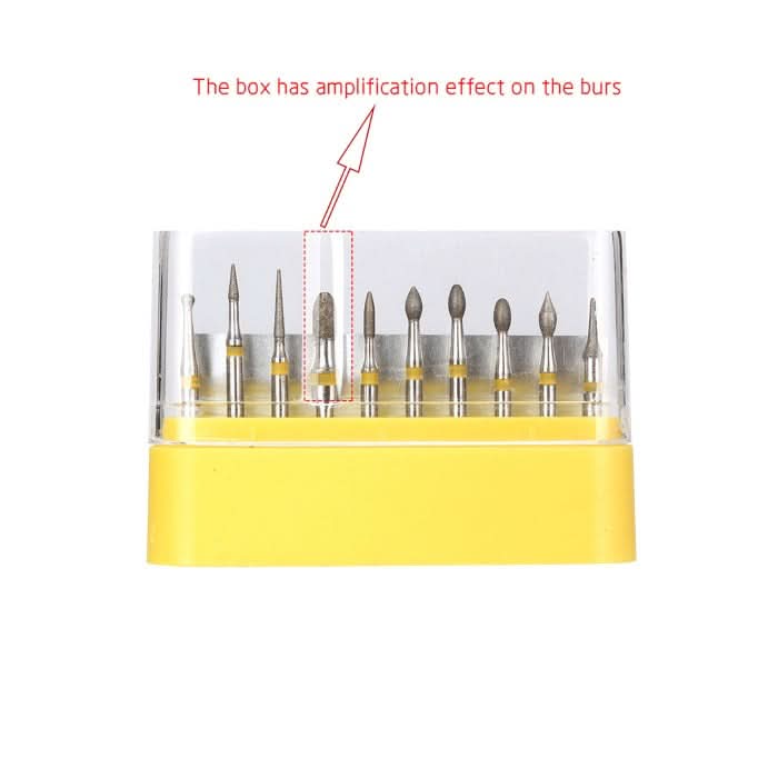 Dental Diamond Bur FG-117 Composite Repair Kit 10pcs/Kit - pairaydental.com