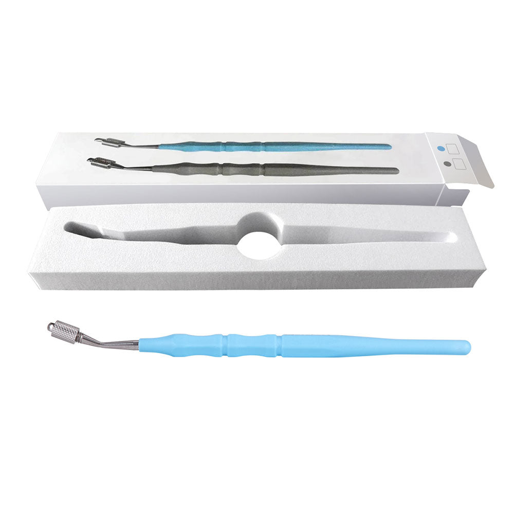 Dental Endodontic File Holder Grey/Light Blue - pairaydental.com