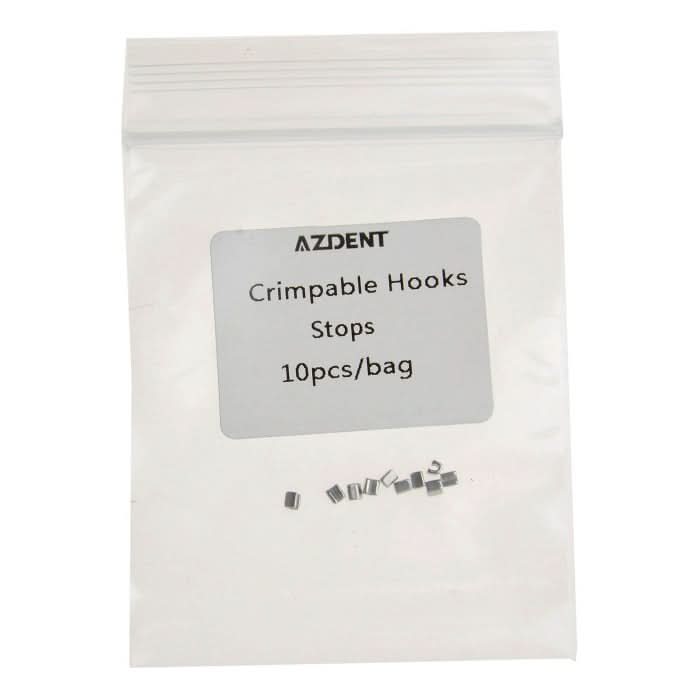Dental Crimpable Hooks Stops 10pcs/Bag - pairaydental.com