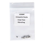 Dental Crimpable Hooks Cross Tube 10pcs/Bag - pairaydental.com