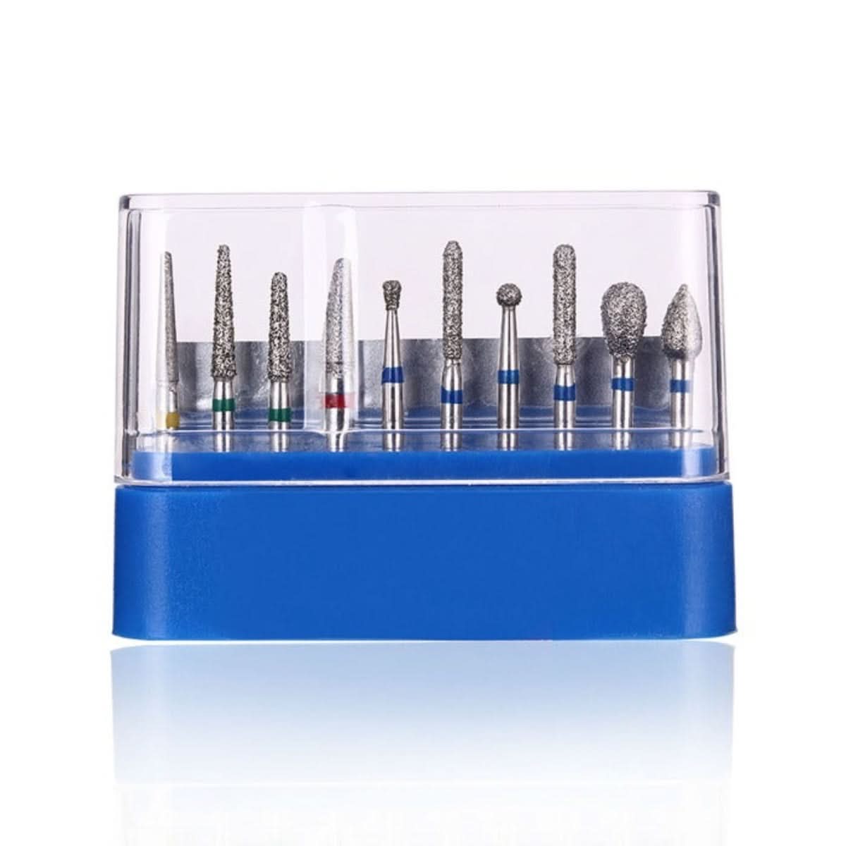 Dental Diamond Bur FG-108 Porcelain Shouldered Abutment Polishing Kit 10pcs/Kit - pairaydental.com