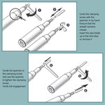 3.2:1-R 1.8mm Up & Down Reciprocating Saw Straight Handpiece Water Spray - pairaydental.com