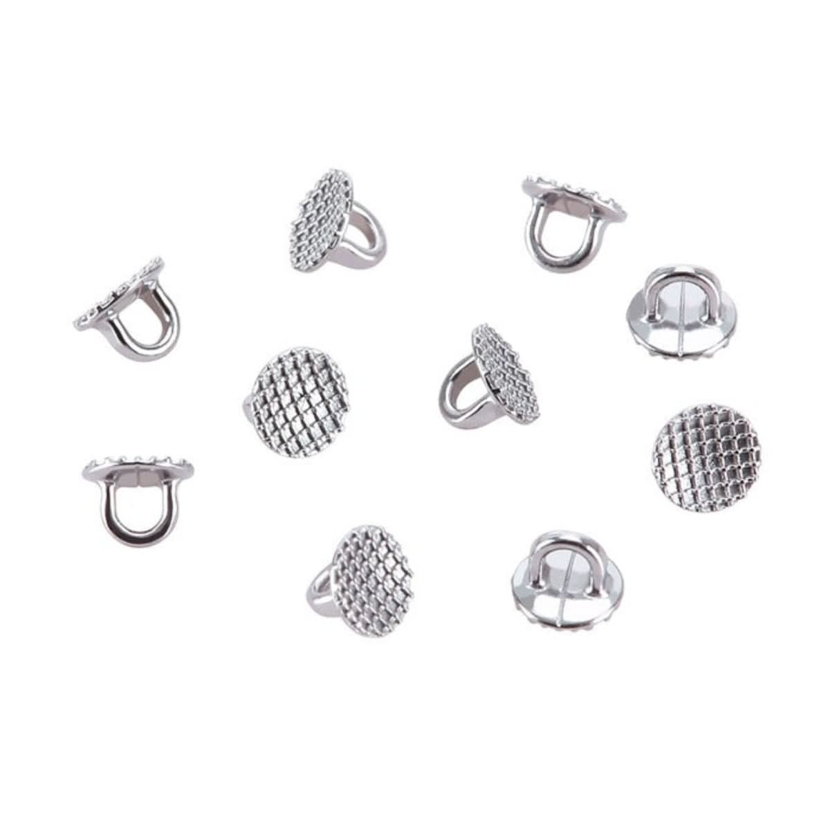 Dental Lingual Button Direct Bond Eyelet Round/Rectangular 10pcs/Bag - pairaydental.com