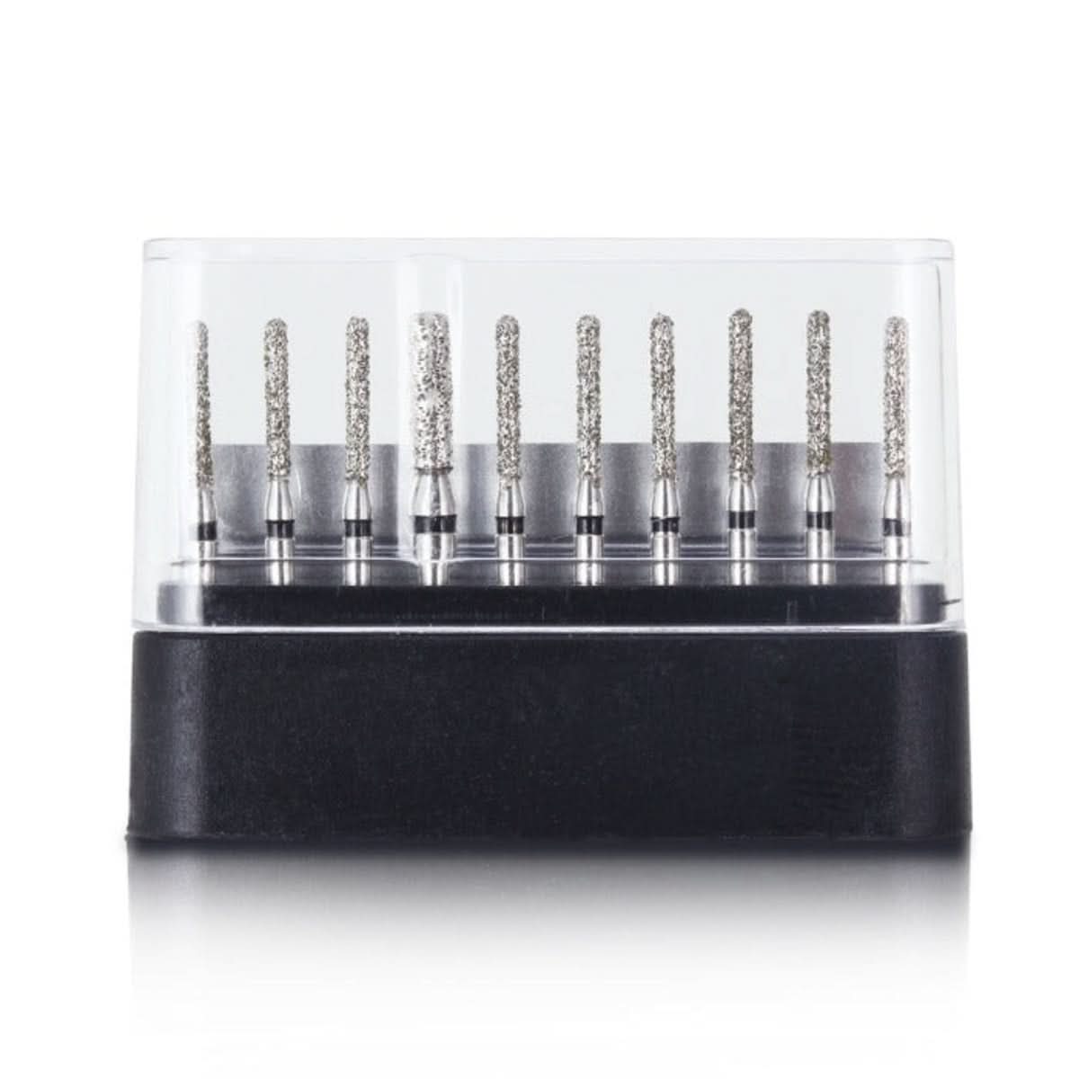 Dental Diamond Burs FG SR-11S Round End Cylinder 10pcs/Box - pairaydental.com