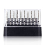 Dental Diamond Burs FG FO-11S Flame 10pcs/Box - pairaydental.com