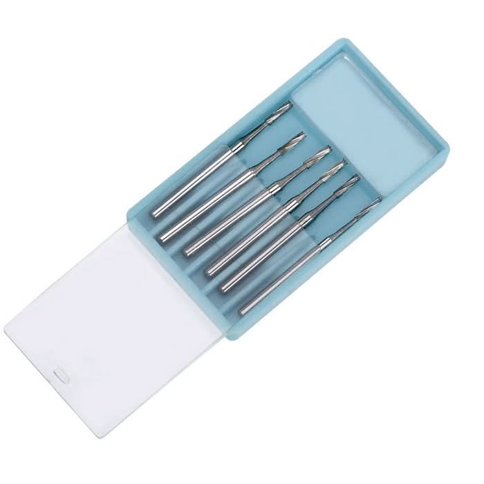 Dental Carbide Bur Length Straight Fissure Crosscut FG #557 25mm 6pcs/Box - pairaydental.com