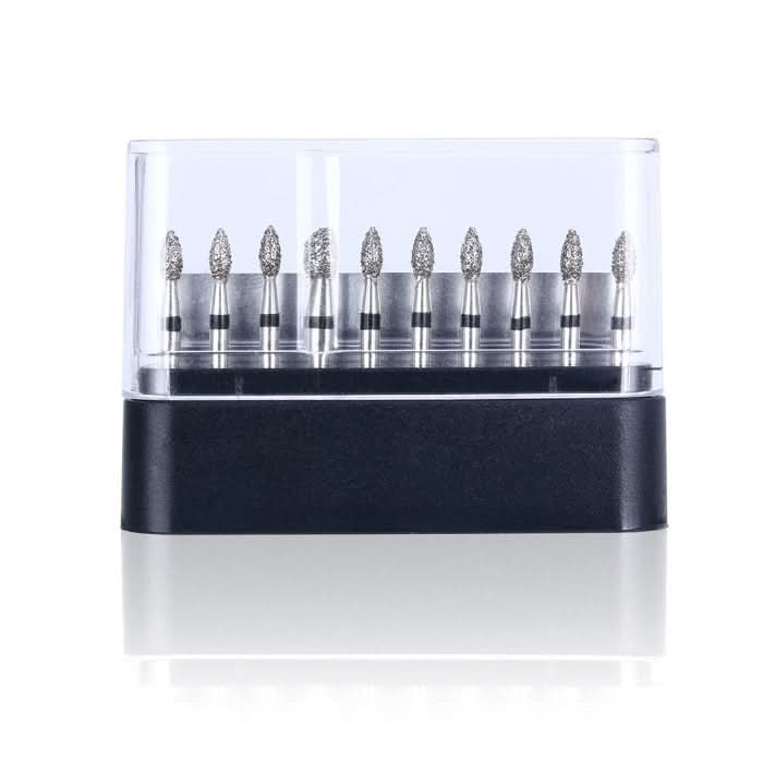 Dental Diamond Burs FG FO-32S Flame 10pcs/Box - pairaydental.com