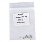 Dental Crimpable Hooks Sliding 10pcs/Bag - pairaydental.com