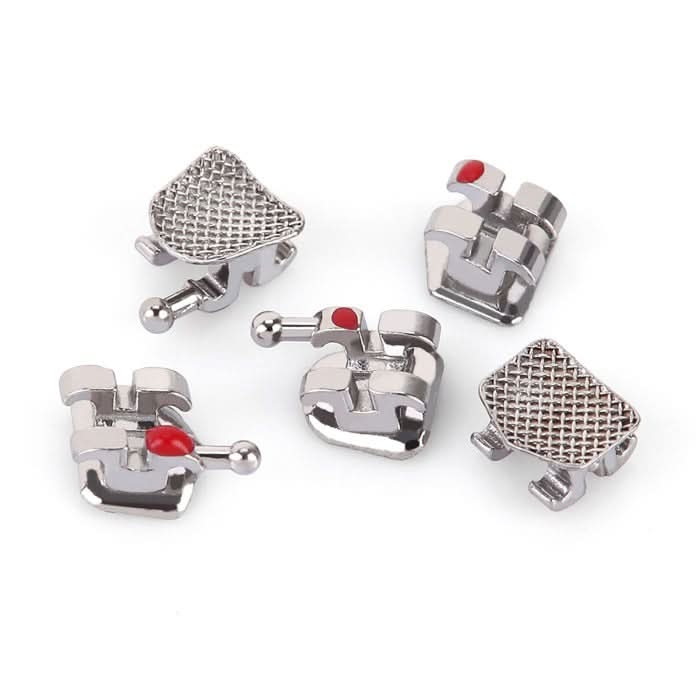 Orthodontic Mini Metal Brackets Roth/MBT/Edgewise 0.018/0.022 Hooks 3/3-4-5 20pcs/Box - pairaydental.com