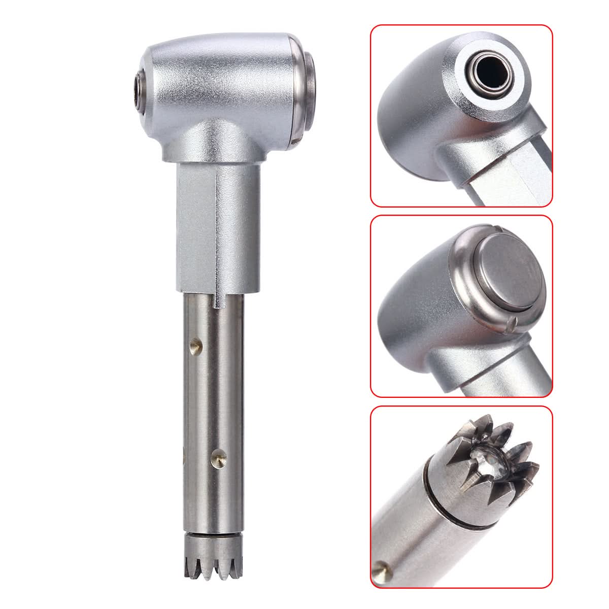 Dental Intra Head 1:1 Push Button Contra Angle Handpiece Low Speed - pairaydental.com
