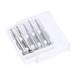 Dental Carbide Bur for Slow Speed Latch Round RA #2 1mm 5pcs/Box - pairaydental.com