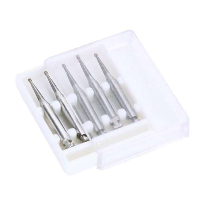 Dental Carbide Bur for Slow Speed Latch Round RA #2 1mm 5pcs/Box - pairaydental.com