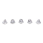 Dental Lingual Button Direct Bond Eyelet Round/Rectangular 10pcs/Bag - pairaydental.com