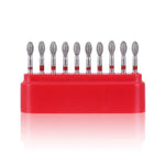 Dental Diamond Bur FG 379-023F Football Red 10pcs/Kit - pairaydental.com