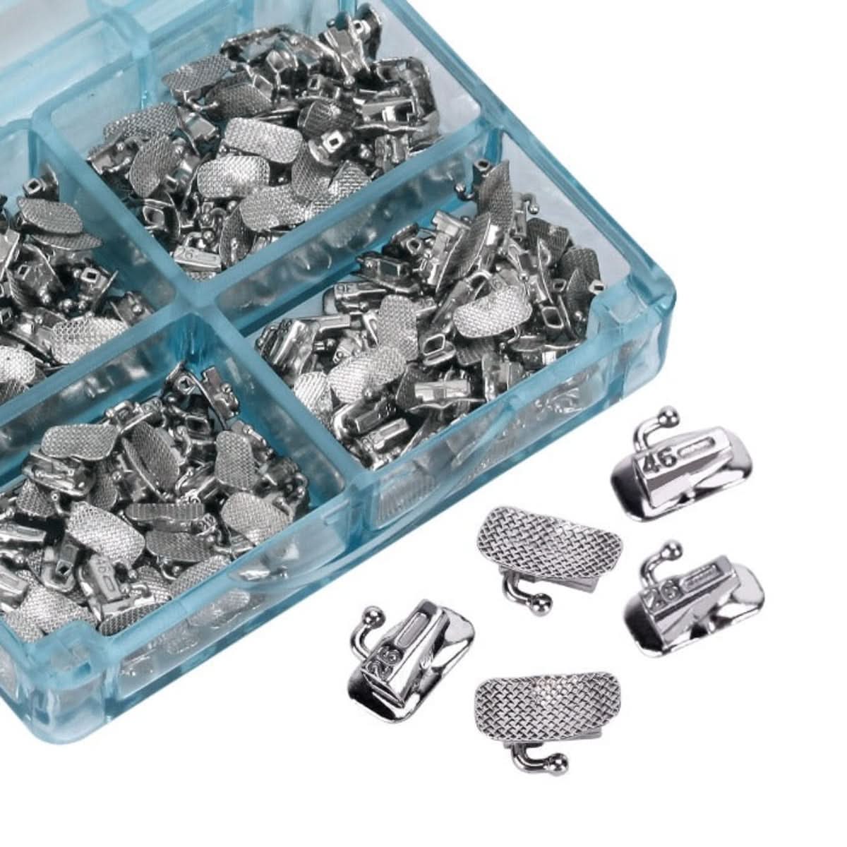 Buccal Tube 1st Molar Bondable Split Non-Convertible Roth 0.018 50Sets/Box - pairaydental.com