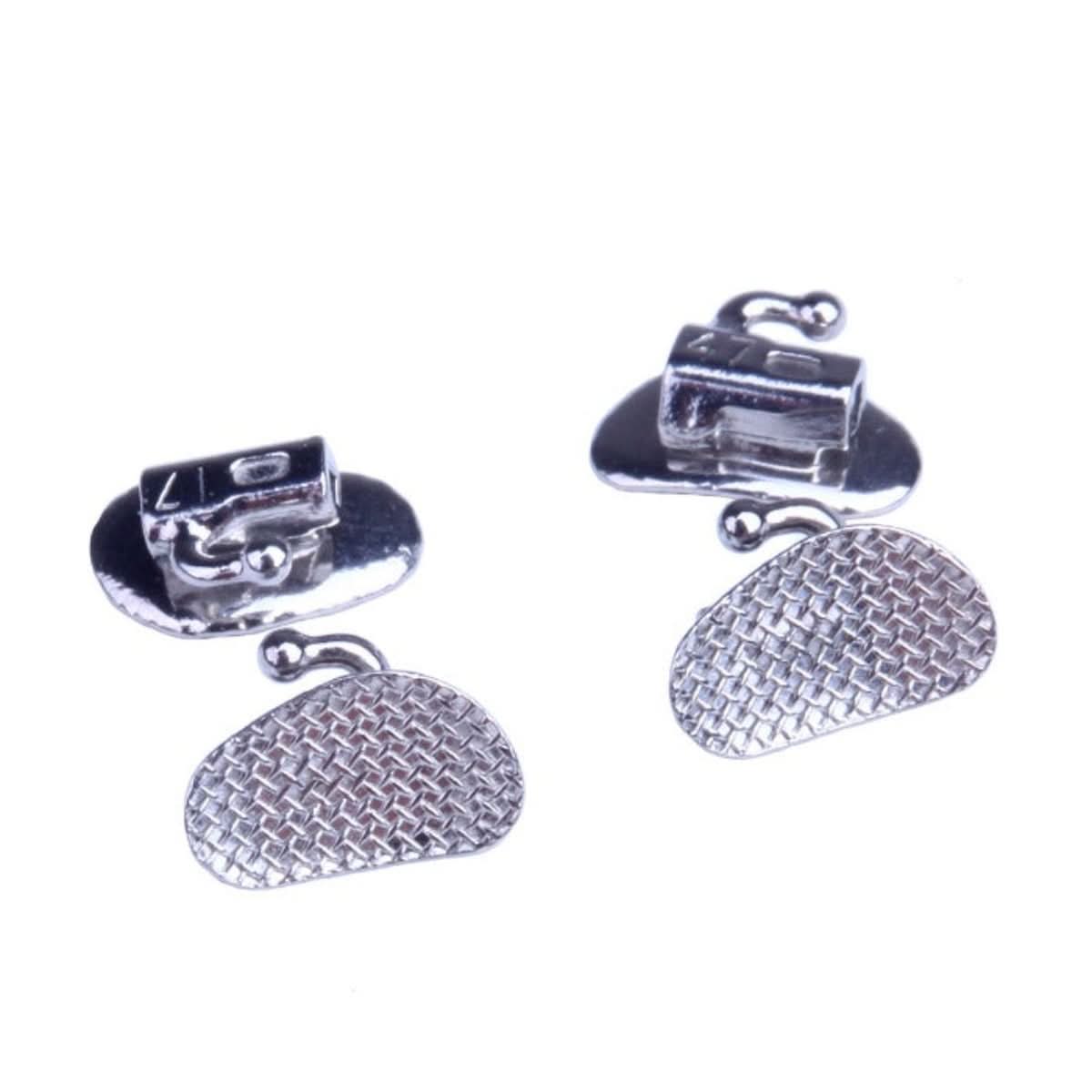 Buccal Tube 2nd Molar Bondable Split Non-Convertible Roth 0.022 50Sets