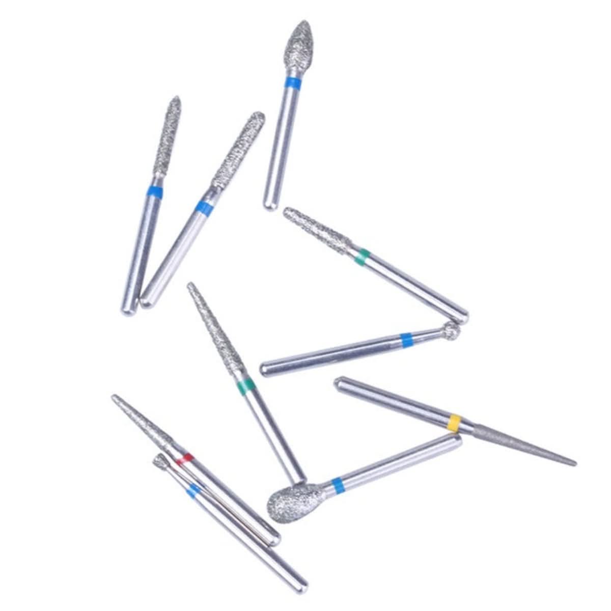 Dental Diamond Bur FG-108 Porcelain Shouldered Abutment Polishing Kit 10pcs/Kit - pairaydental.com