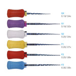 Endo Hand NiTi Super Files Heat Activated 25mm SX-F3 6Pcs/Pk - pairaydental.com