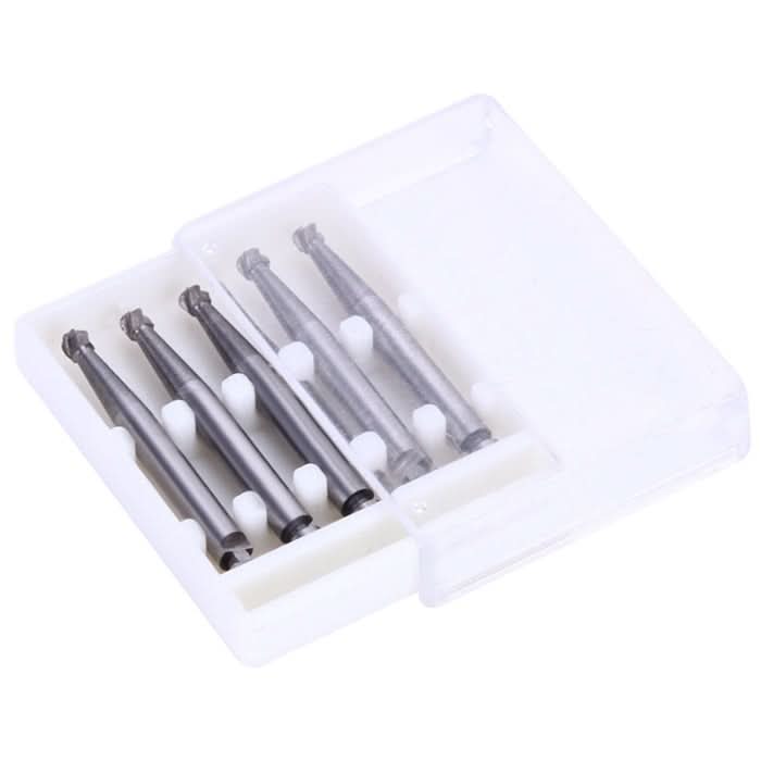Dental Carbide Bur for Slow Speed Latch RA #7 Round 2.1mm 5pcs/Box - pairaydental.com
