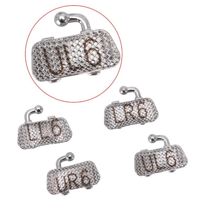 Buccal Tube 1st Molar Bondable Convertible U1L1 MBT 0.022 4pcs/pack - pairaydental.com