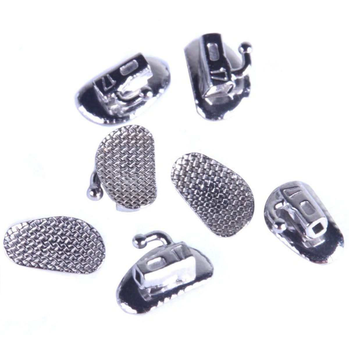 Buccal Tube 2nd Molar Bondable Split Non-Convertible Roth 0.018 20Sets