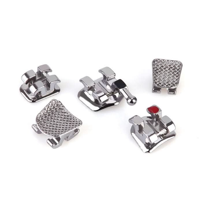 Orthodontic Standard Metal Brackets Roth/MBT/Edgewise 0.018/0.022 Hooks 3/3-4-5 20pcs/Box - pairaydental.com