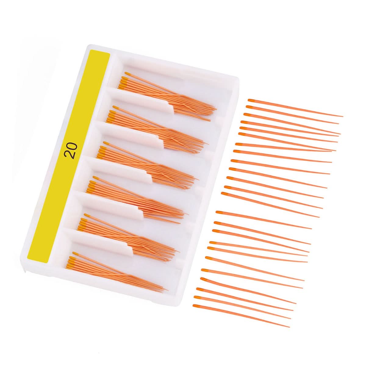 Gutta Percha Points 0.02 Taper 15-40# Color Coded 7 Models 120pcs/Pk - pairaydental.com
