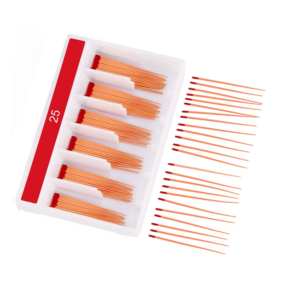 Gutta Percha Points 0.02 Taper 15-40# Color Coded 7 Models 120pcs/Pk - pairaydental.com