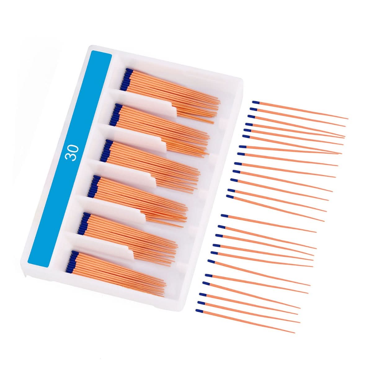 Gutta Percha Points 0.02 Taper 15-40# Color Coded 7 Models 120pcs/Pk - pairaydental.com