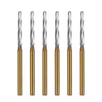 Dental FG Carbide Finishing Burs 28mm Gold 6pcs/Box - pairaydental.com