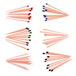 Dental Gutta Percha Points 0.04 Taper 15-40# Color Coded 60pcs/Pack - pairaydental.com