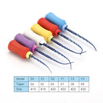 Endo Hand NiTi Super Files Heat Activated 25mm SX-F3 6Pcs/Pk - pairaydental.com