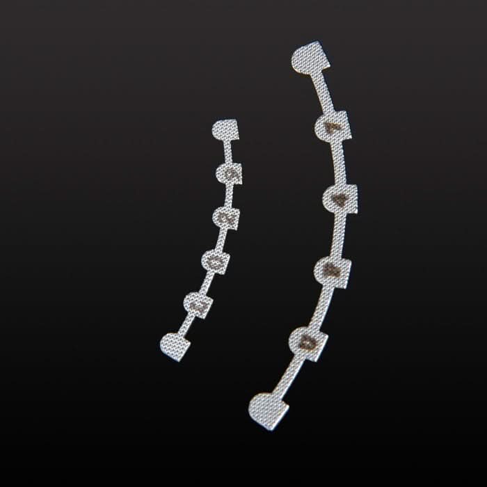 Dental Lingual Retainer Bonding Splits U#38-47 & L#29-37 with Mark 10p