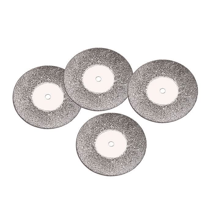 Dental Lab Diamond Disc Cutting Double Side Disk Tool For Polisher 22mm 15pcs/box - pairaydental.com