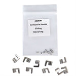 Dental Crimpable Hooks Sliding 10pcs/Bag - pairaydental.com