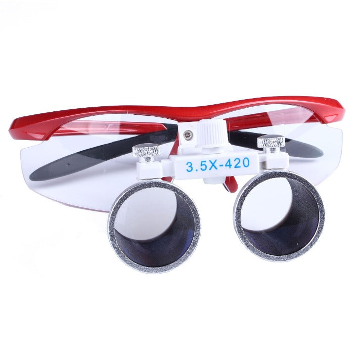 Dental Loupe Surgical Binocular Magnifier 3.5X420mm - pairaydental.com
