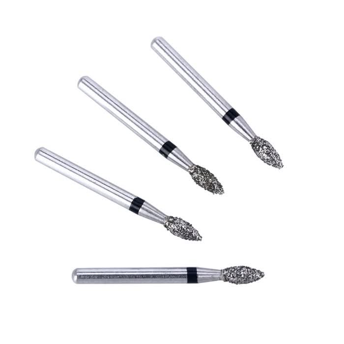 Dental Diamond Burs FG FO-32S Flame 10pcs/Box - pairaydental.com