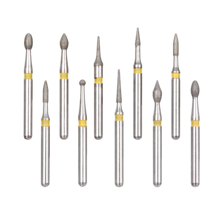 Dental Diamond Bur FG-117 Composite Repair Kit 10pcs/Kit - pairaydental.com