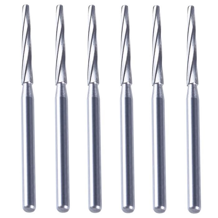 Dental Carbide Burs Bone Cutters Finishing FG 28mm 6pcs/Box - pairaydental.com