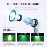 LED Plus Curing Light 1 Sec Cure Wide Spectrum 7 Modes 2500mW/cm² - pairaydental.com
