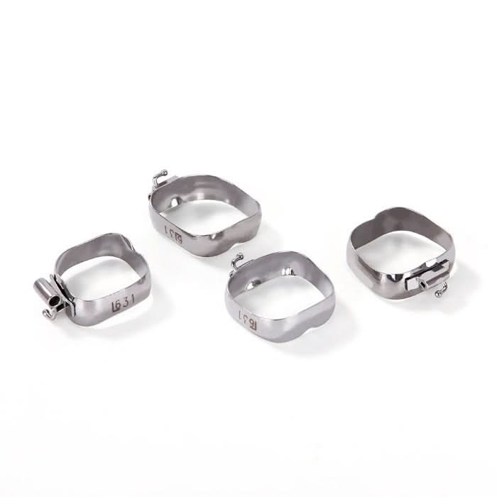 Orthodontic 1st Molar Bands with Buccal Tube MBT 0.022 #16-#35 U2/L1 80pcs/Box - pairaydental.com