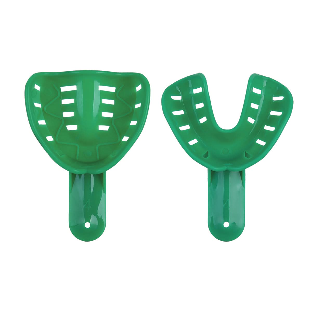 Dental Impression Plastic Trays Kit Autoclavable 12pcs/Kit - pairaydental.com