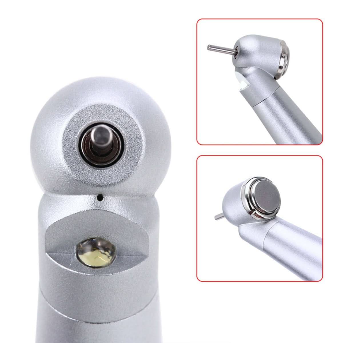 2/4 Hole LED High Speed Handpiece 45 Degree Standard Head Push Button E-Generator - pairaydental.com