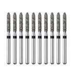 AZDENT FG Diamond Burs SO-21S 10pcs/Box - pairaydental.com