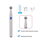 Dental Diamond Burs Two Layers Full Sizes 5pcs/Box - pairaydental.com