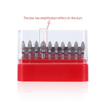 Dental Diamond Bur FG 368-023F Football Red 10pcs/Kit - pairaydental.com