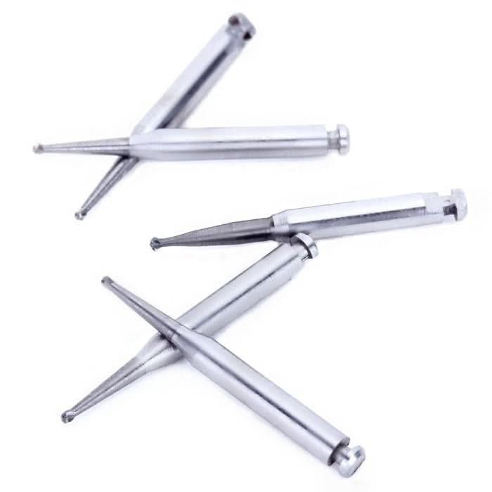 Dental Carbide Bur for Slow Speed Latch RA #1 Round 0.8mm 5pcs/Box - pairaydental.com